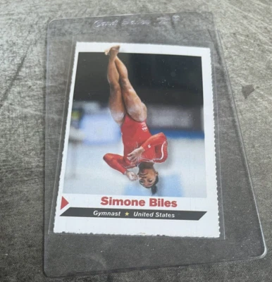 2014 SI PARA CRIANÇAS SIMONE BILES CARTÃO DE NOVATO #292 ~ GINÁSTICA OLÍMPICA EUA - Imagem 1 de 2