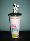 PETS mit SNOWBALL Topper Figur KINO Trinkbecher Movie Film NEU New