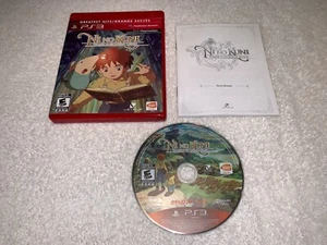 Ni No Kuni Wrath of The White Witch (PlayStation 3) PS3 Grandes Éxitos en Caja ¡Como Nuevo! - Imagen 1 de 2