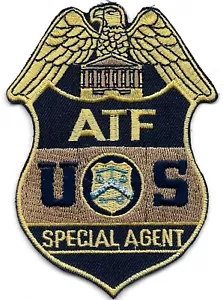 ATF - Alcohol Tobacco Firearms SPECIAL AGENT ! Police Patch US Polizei Abzeichen - Bild 1 von 1