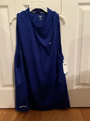 Regata masculina azul respirável Everlast nova com etiquetas ~ G - Imagem 1 de 2