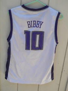 CLASSIC SACRAMENTO KINGS MIKE BIBBY #10 BASKETBALL JERSEY SIZE YOUTH LARGE - Picture 1 of 3