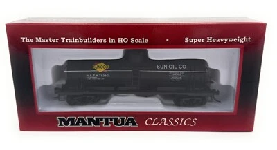 Sunoco 40' Single Dome Tank Tanker Mantua Classics HO Scale Super Heavyweight - Image 1 of 3