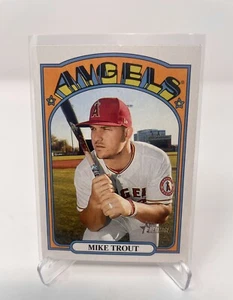 2021 Topps Heritage #169 Mike Trout Los Angeles Angels - Bild 1 von 2