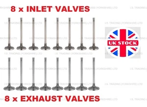 FOR MINI COOPER MINI COOPER S JCW 1.6 16V N12 N14 N16 N18 INLET & EXHAUST VALVES - Picture 1 of 2