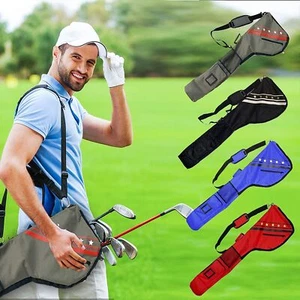 Bolsas de transporte para palos de golf bolsa de domingo gruesa impermeable ligera plegable - Imagen 1 de 14