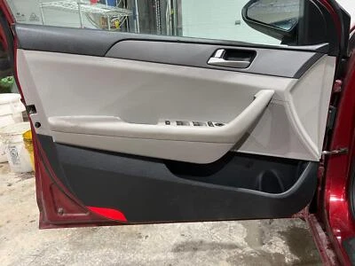 2015 - 2017 Hyundai Sonata Driver LH Left Gray-GG Front Door Trim Panel - Image 1 of 4