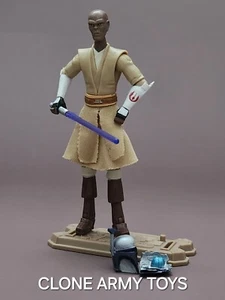 Star Wars Mace Windu Jedi Master Jango Fett Helmet Clone Collection CW8 08 3.75 - Picture 1 of 1