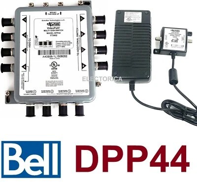 DPP44 MULTI SWITCH For BELL HD SATELLITE TV - TELUS - Dish Network LNB DPP 44  - Image 1 of 4
