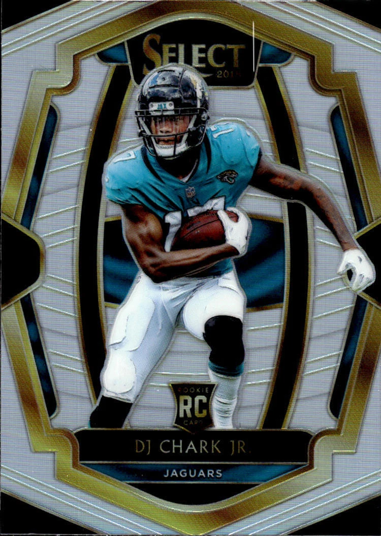 2018 Panini Select #181 DJ Chark Jr. Silver Prizm