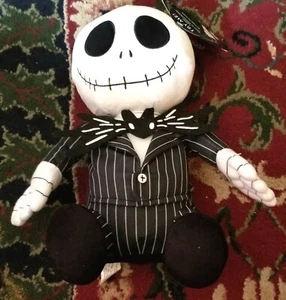 NIGHTMARE BEFORE CHRISTMAS ANIMATED "JACK DOLL" 14 " TURNS HEAD W/ MUSIC - Picture 1 of 2