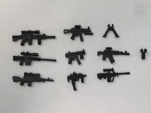 SWAT Weapon Pack, MP, AK, Sniper And Rifle Weapon Gun Set for Brick LEGO - Picture 1 of 1