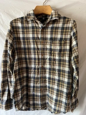 Volcom Flannel Plaid Shirt Men's Medium Modern Fit Long Sleeve - Image 1 of 4