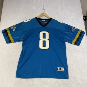 VTG 90s Mark Brunell #8 Jacksonville Jaguars Starter Jersey Mens XL 52 - Picture 1 of 10