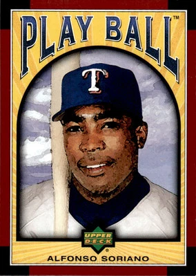 2004 Upper Deck Play Ball #17 Alfonso Soriano - Image 1 of 2