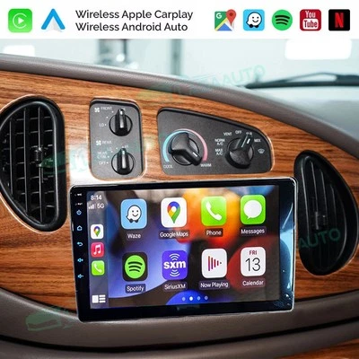 For 1998–2008 Ford E-250 E-350 Super Duty  Carplay 10.1" Android 15 Stereo Radio Foto 1 de 4