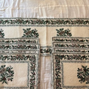 Home For The Holidays Tischläufer und Tischsets 8er Set Park B Smith Weihnachten - Bild 1 von 12