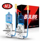 H3 453 Car Xenon White 6000K 55W Spot Lamp Main Beam Fog Light Car 12v Bulbs 2X
