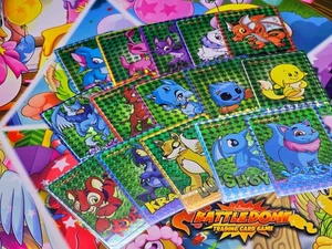 Neopets - Holografische Trading Sticker von Surreal Entmt. - Grundfarbauswahlliste - Bild 1 von 12