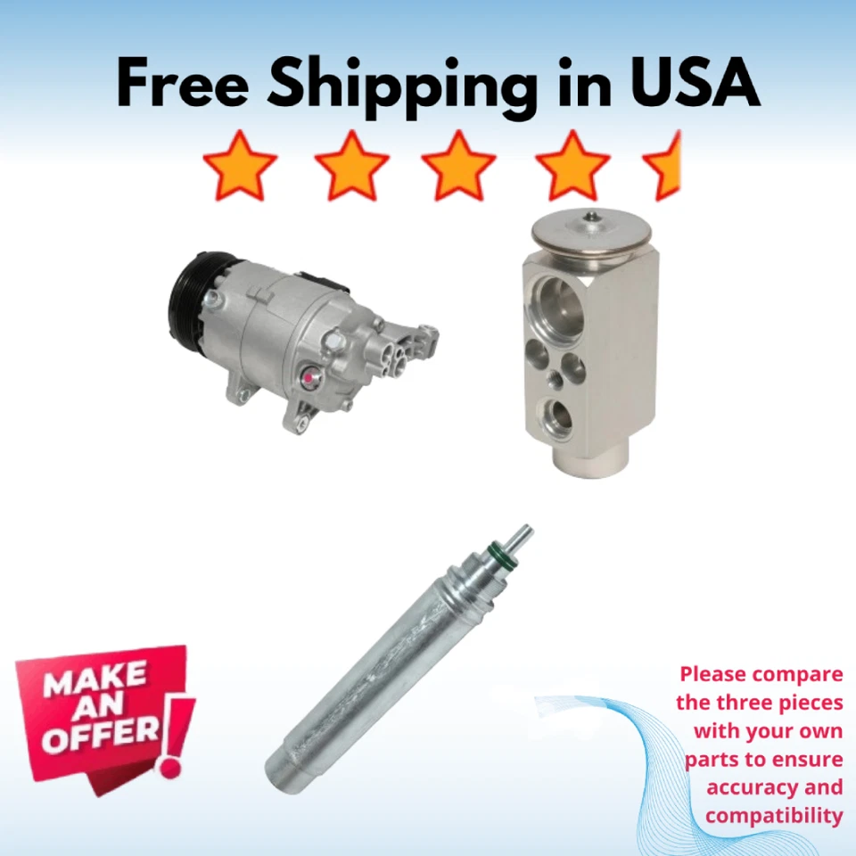 Kit Compressor A/C Fit Mini Cooper 2002-2006 Foto 1 de 1