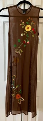 Vestido vintage bordado Vivienne Tam Foto 1 de 4