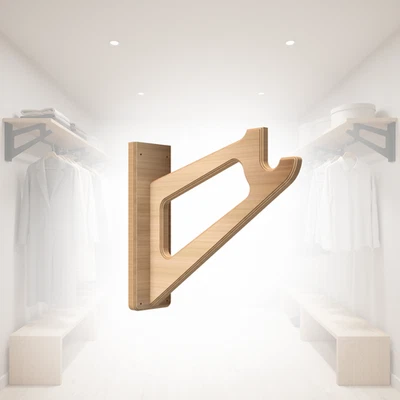 Endless wardrobe coat holder for wardrobes and walk-in closets - Image 1 of 4