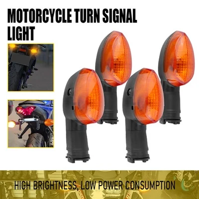 4 luces indicadoras de señal de giro delanteras/traseras para Yamaha YZF R125 R15 R25 R3 R1 EK Foto 1 de 4