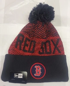 Boston Red Sox New Era Clubhouse Sports Cuffed Knit Stocking Cap - MLB - Picture 1 of 2