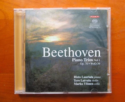 Alba SACD Hybrid BEETHOVEN: PIANO TRIOS No.5 'Ghost' & 6 Lauriala-Latvala-Ylönen - Image 1 of 4