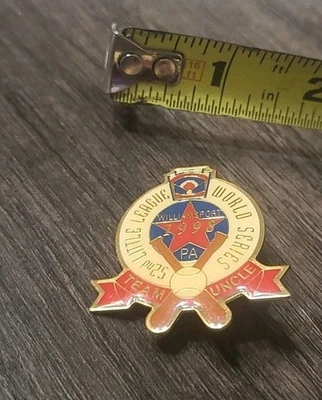 PIN 1998 VINTAGE LIGAS PEQUEÑAS EQUIPO TÍO 52TH LL SERIE MUNDIAL WILLIAMSPORT PA  Foto 1 de 2