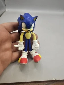 SONIC Sonic the Hedgehog Modellino 4" pollici Sega Jakks - Foto 1 di 5