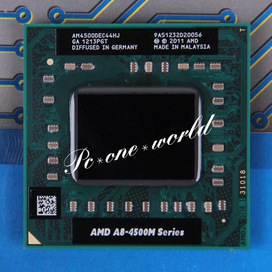 100% OK AM4500DEC44HJ AMD A-Series A8-4500M 1.9 GHz CPU Processor - Image 1 of 1