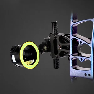 Bow And Arrow Pulley Bow Single-needle Sight Can Be-fine-tuned Amy Sight - Picture 1 of 12