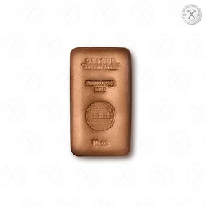 10 oz Kupferbarren - Geiger Edelmetalle - 10 Feinunzen (311 g) rein [Cu] - Bild 1 von 10