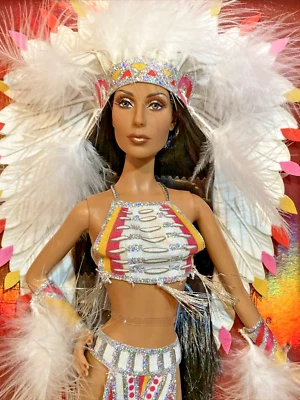 Cher Barbie Coleccionista Etiqueta Negra por Bob Mackie ~ Nueva en Caja L3548 ⭐️¡Hermosa! Foto 1 de 4