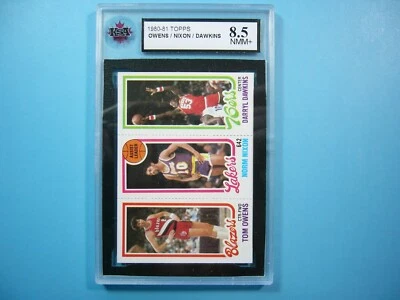 1980 1980/81 TOPPS NBA BASKETBALL CARD #134 NORM NIXON LEADER 180 201 KSA 8.5 GL - Image 1 of 3