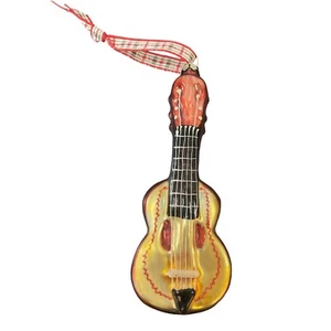 Decorazione natalizia in vetro soffiato a mano - chitarra - Foto 1 di 2