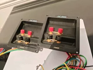 Tannoy DC2000 Altoparlanti Crossover Terminali Vassoi Coppia Ricambio Originale - Foto 1 di 4