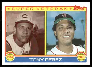 1983 Topps #716 Tony Perez - Picture 1 of 2