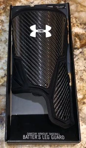 UNDER ARMOUR UA Batters Leg Guard Black White Baseball Sleeve NEW Sz ADULT Mens - Picture 1 of 5