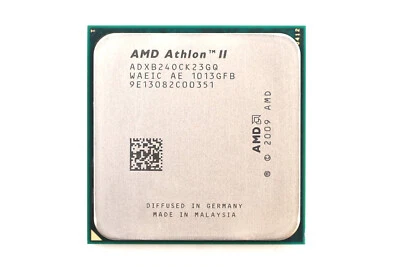 AMD Athlon II 2,8 GHz Doble Núcleo 2 Hilos Socket AM2+/AM3 CPU P/N: ADX240CK23GQ Foto 1 de 2