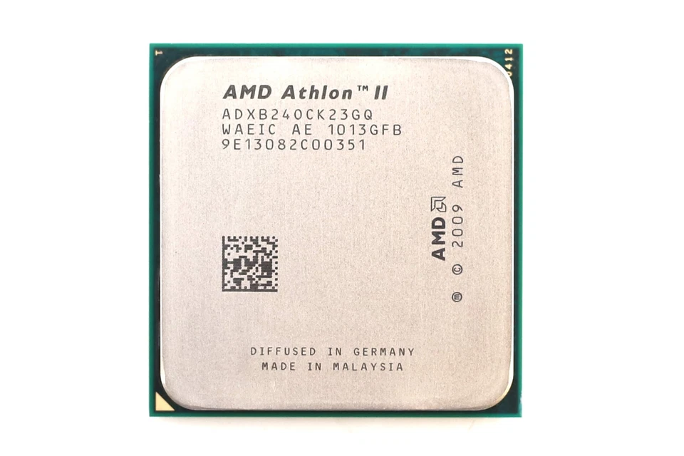 AMD Athlon II 2.8GHz Dual-Core 2-Threads Socket AM2+/AM3 CPU P/N: ADX240CK23GQ - Image 1 of 2