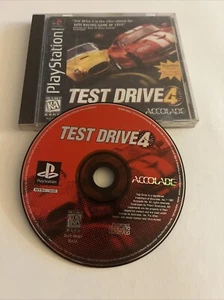 Test Drive 4 PS1 PlayStation 1 Black Label - Complete CIB- See Pics- Tested - Picture 1 of 8