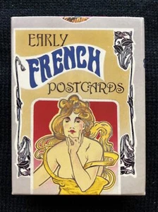 French nude woman Neptune girls Pan Flute Postcard Art Cards 40 Made In 1992 - Picture 1 of 8