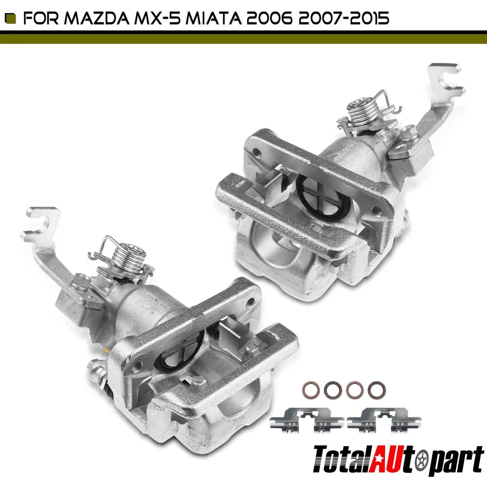 2x Pinzas de freno con soporte para Mazda MX-5 Miata 2006-2015 trasero izquierdo y derecho Foto 1 de 4
