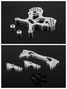 Alloy CNC Adjustable front/rear shock brace for 1/5 HPI BAJA RV KM 5B 5T 5SC - Picture 1 of 14