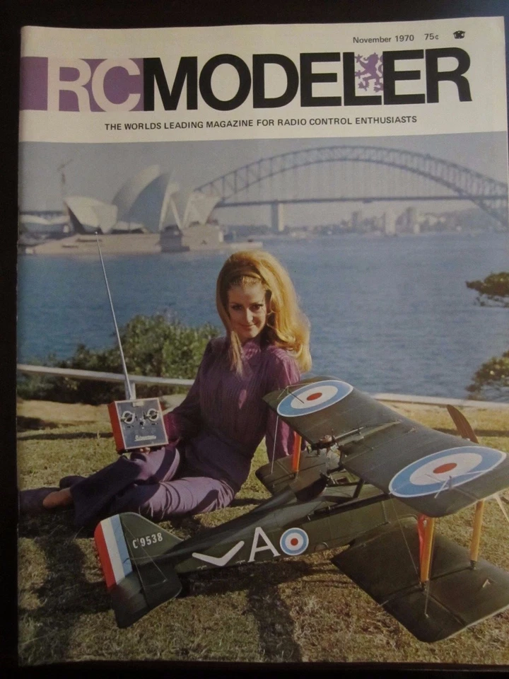RC Modeler Magazine November 1970 Cassandra Styles Sydney Harbor SE 5 - Image 1 of 1