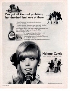 Vintage Beauty Fashion ad 1966 Helene Curtis shampoo got  All kinds of Problems - Picture 1 of 1