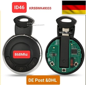 NEU FUNK SCHLÜSSEL 868MHz ID46 FÜR MINI COOPER CLUBMAN CABRIO R56 R57 R58 R60 - Bild 1 von 5