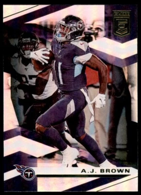 2020 Donruss Elite A.J. Brown 0957 Tennesse Titans #41 - Image 1 of 2